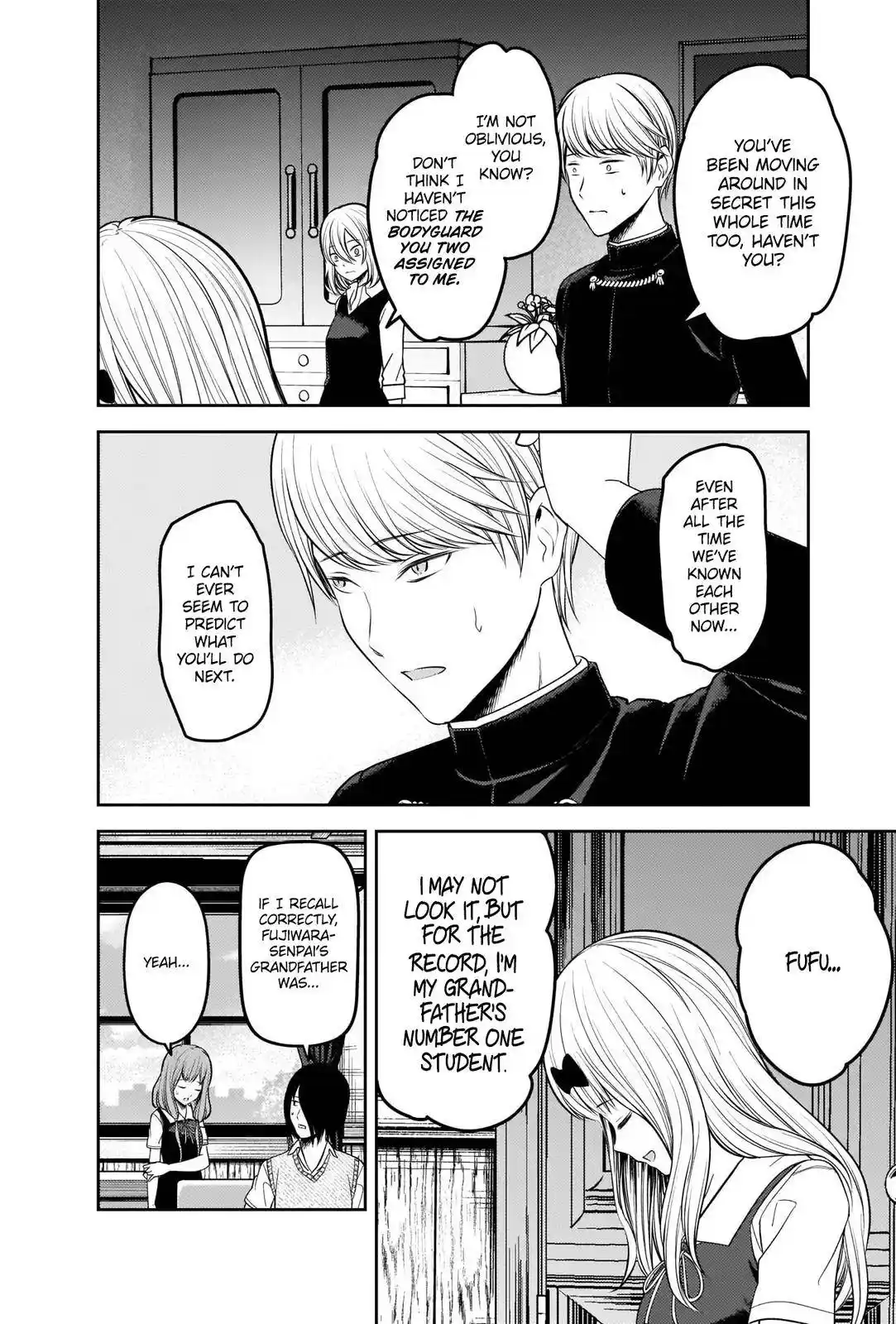 Kaguya-sama wa Kokurasetai – Tensai-tachi no Renai Zunousen Chapter 250