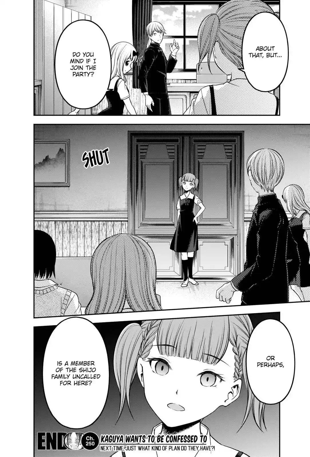Kaguya-sama wa Kokurasetai – Tensai-tachi no Renai Zunousen Chapter 250
