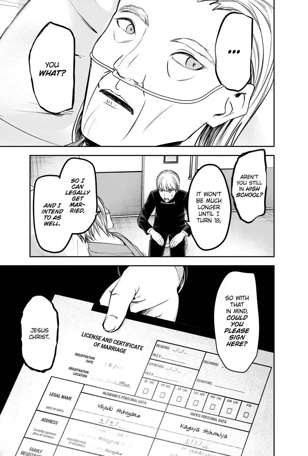 Kaguya-sama wa Kokurasetai – Tensai-tachi no Renai Zunousen Chapter 253