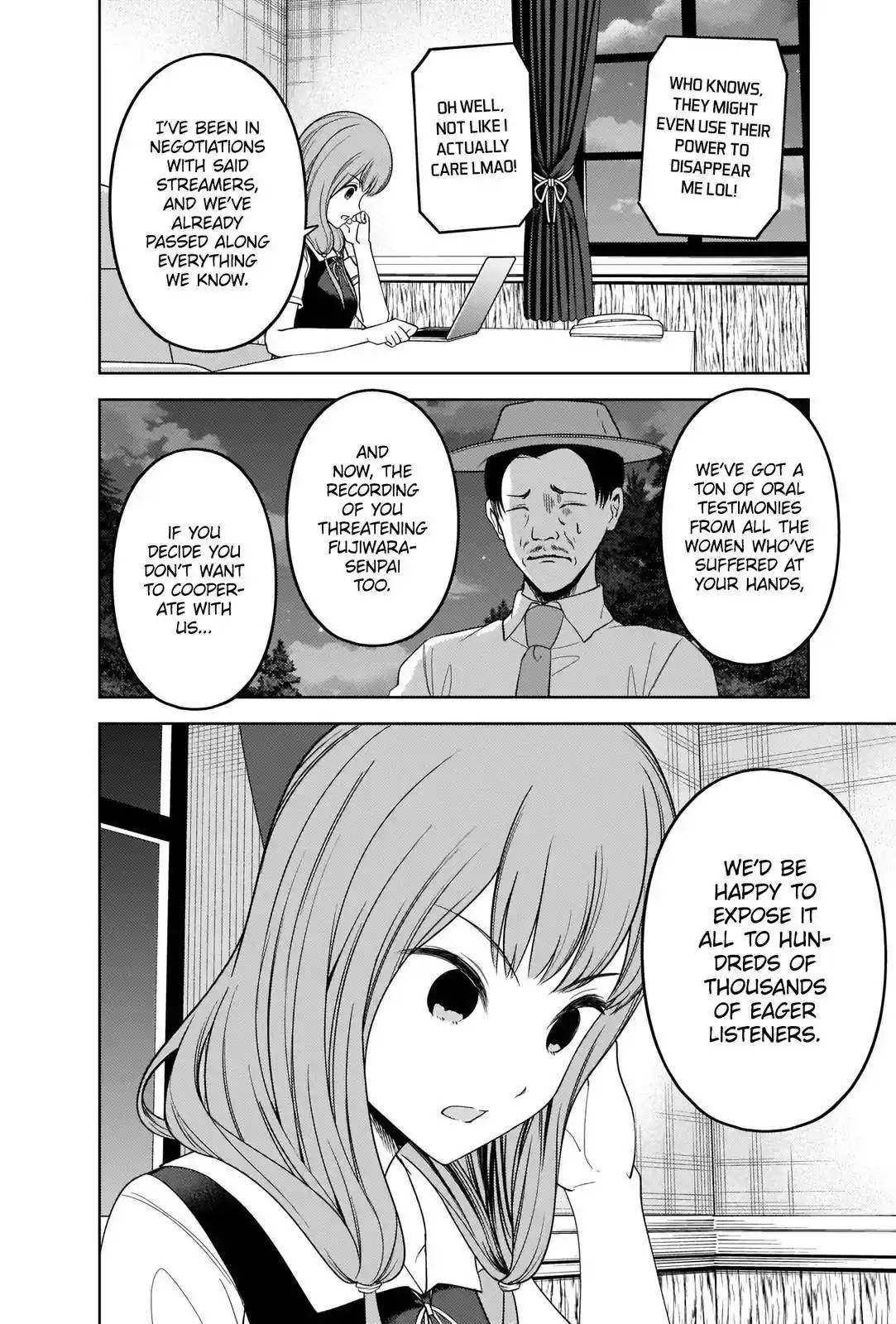 Kaguya-sama wa Kokurasetai – Tensai-tachi no Renai Zunousen Chapter 257