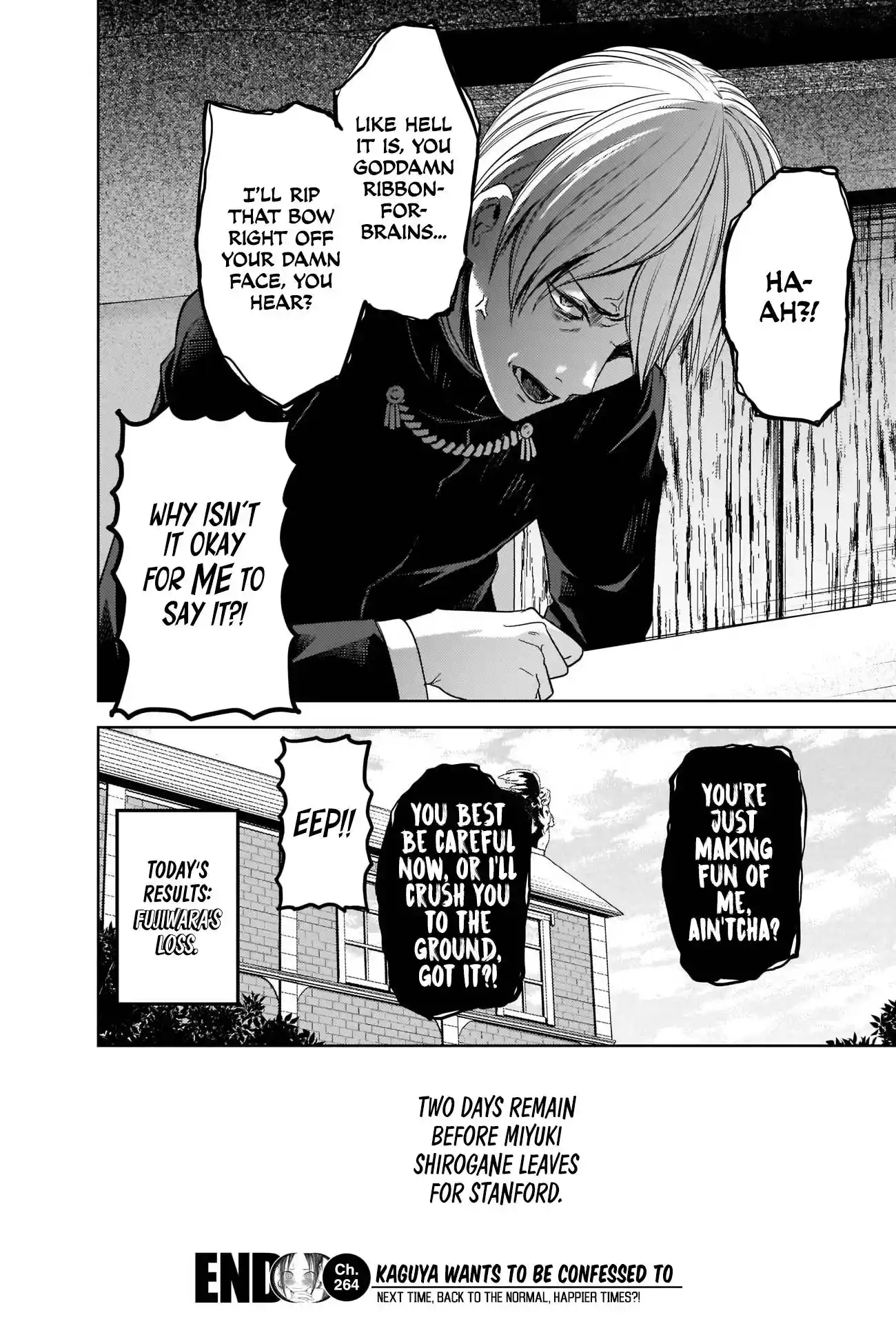 Kaguya-sama wa Kokurasetai – Tensai-tachi no Renai Zunousen Chapter 264