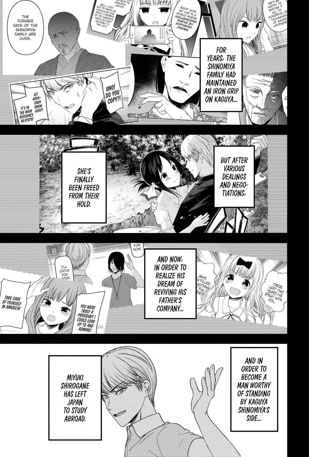 Kaguya-sama wa Kokurasetai – Tensai-tachi no Renai Zunousen Chapter 268