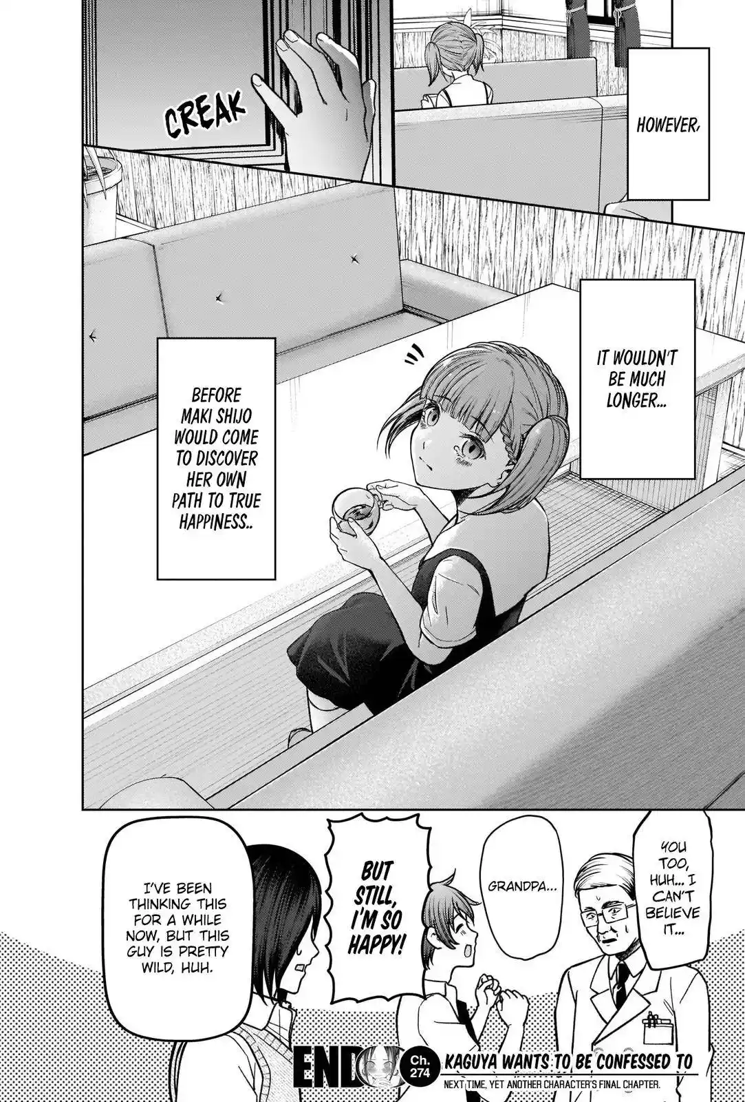 Kaguya-sama wa Kokurasetai – Tensai-tachi no Renai Zunousen Chapter 274