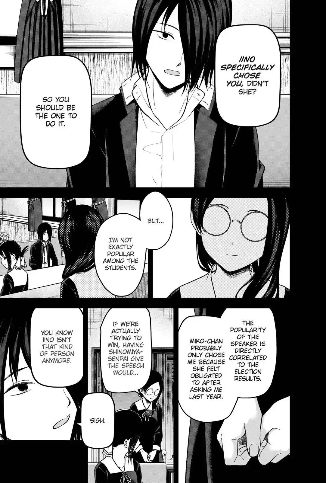 Kaguya-sama wa Kokurasetai – Tensai-tachi no Renai Zunousen Chapter 275