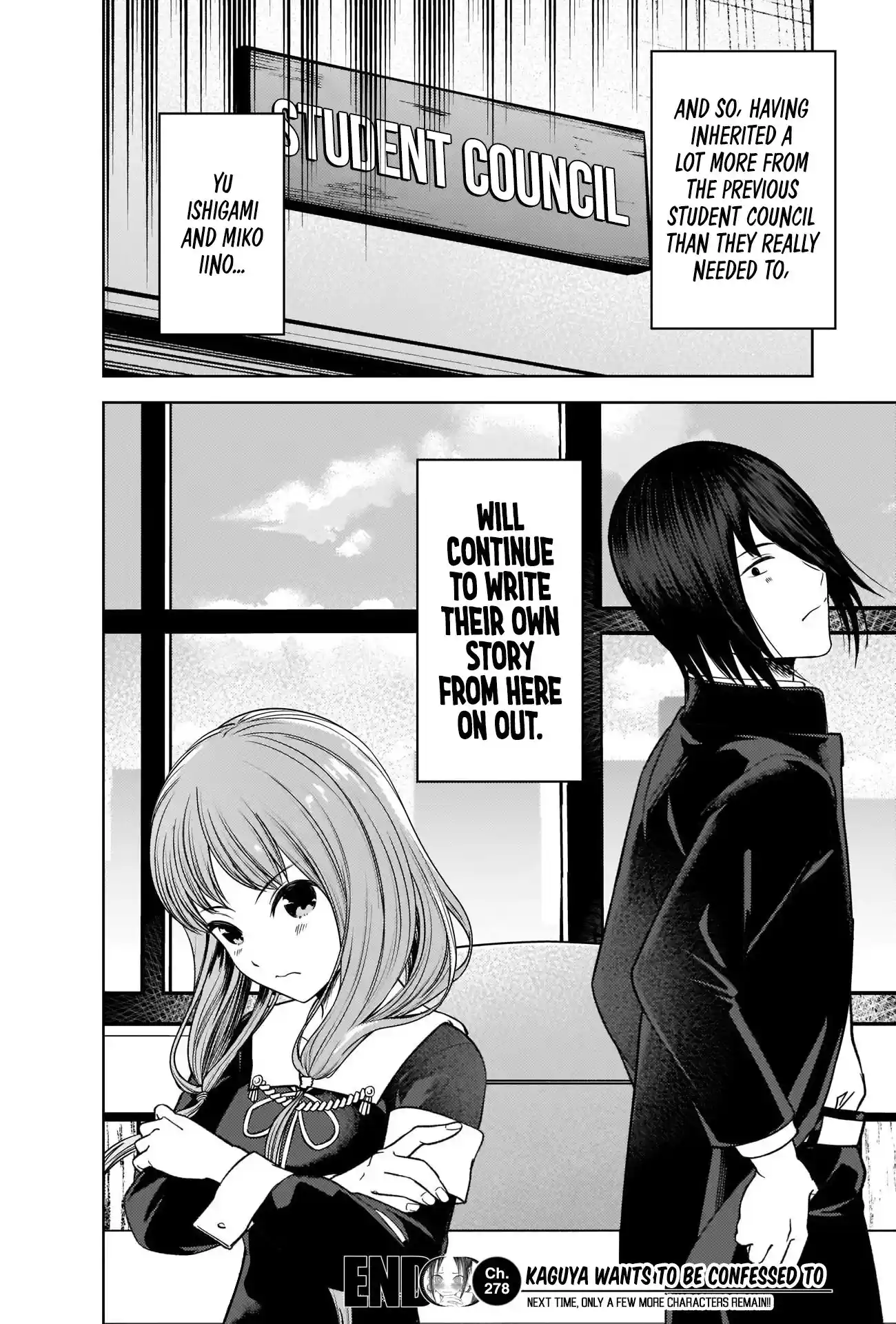 Kaguya-sama wa Kokurasetai – Tensai-tachi no Renai Zunousen Chapter 278