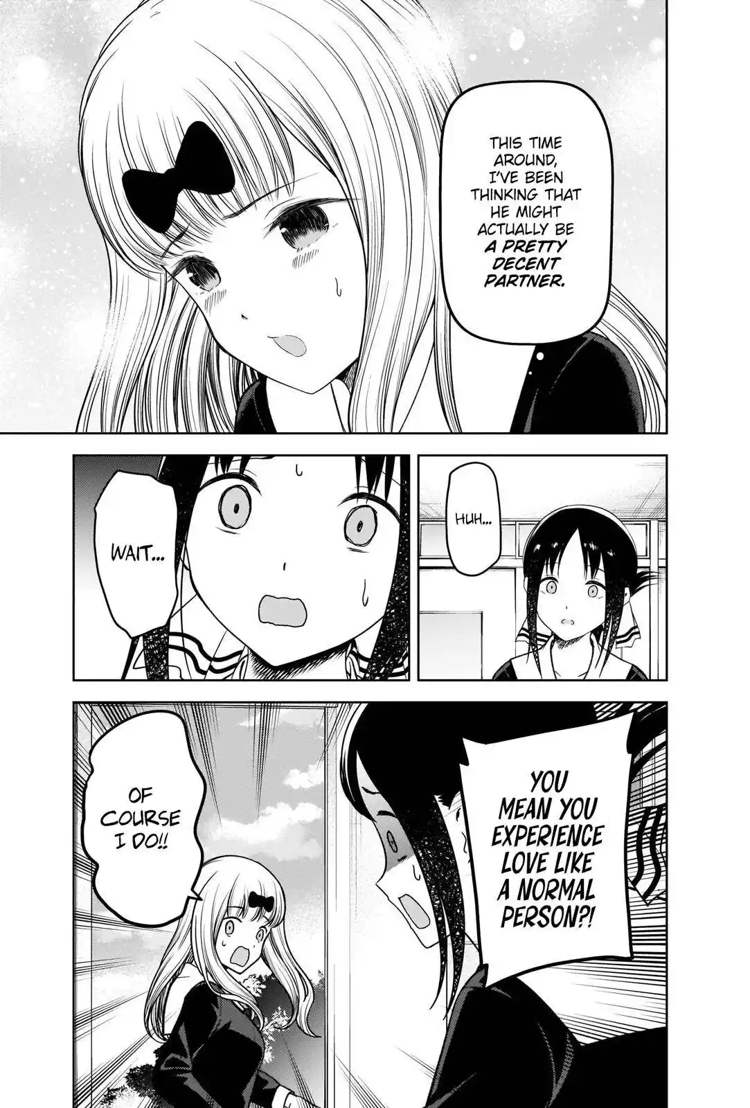Kaguya-sama wa Kokurasetai – Tensai-tachi no Renai Zunousen Chapter 279
