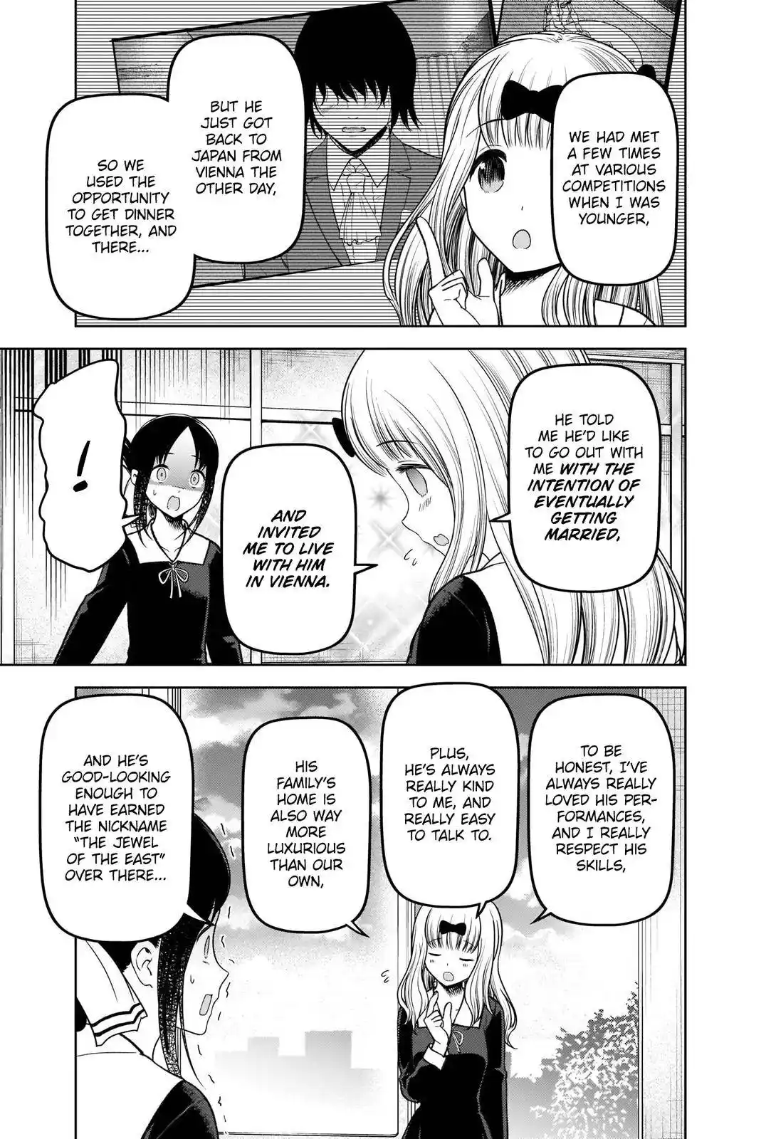 Kaguya-sama wa Kokurasetai – Tensai-tachi no Renai Zunousen Chapter 279