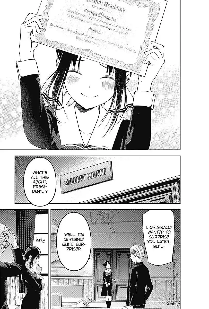Kaguya-sama wa Kokurasetai – Tensai-tachi no Renai Zunousen Chapter 281