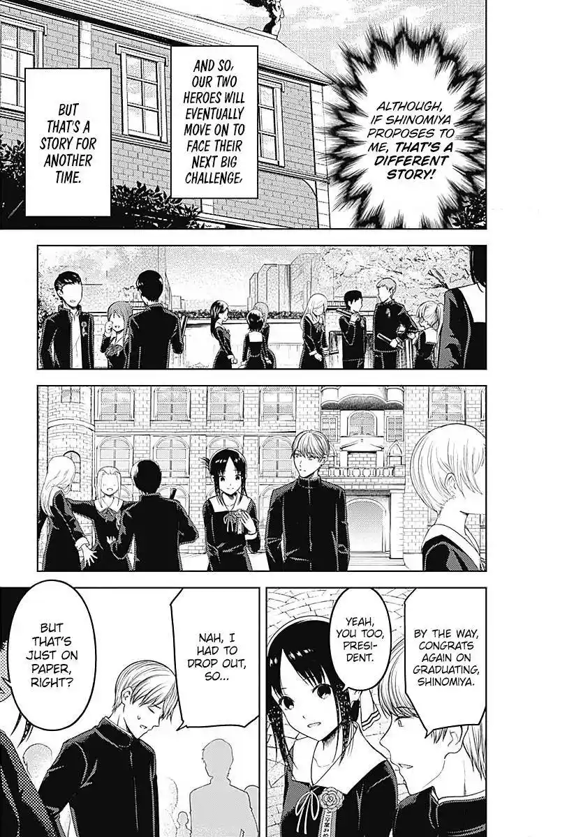 Kaguya-sama wa Kokurasetai – Tensai-tachi no Renai Zunousen Chapter 281