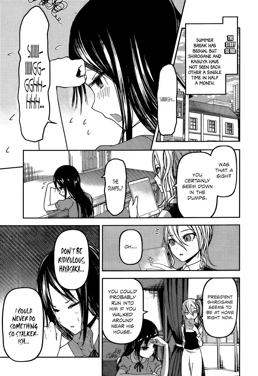 Kaguya-sama wa Kokurasetai – Tensai-tachi no Renai Zunousen Chapter 42