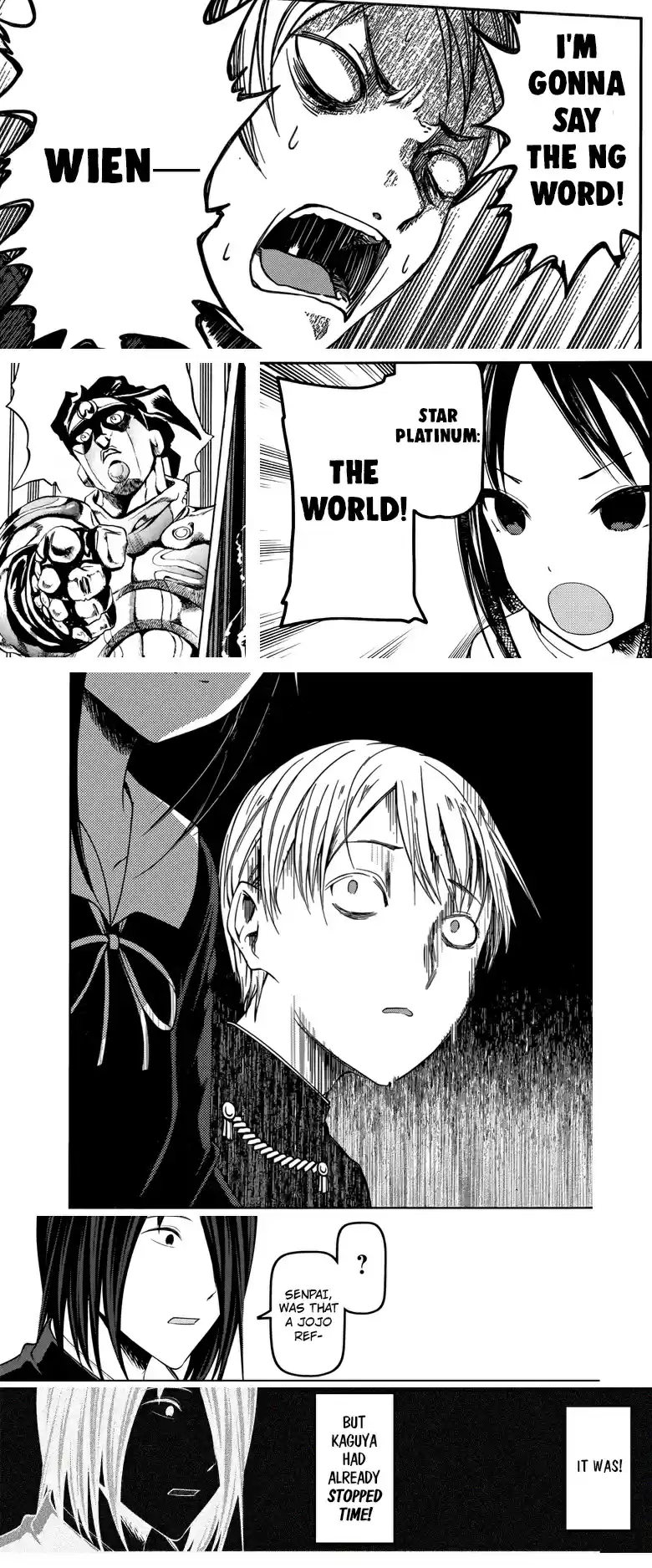 Kaguya sama wa Kokurasetai: Tensai tachi no Renai Zunousen Vol. 18 Ch. 181.5 Kaguya Wants to Say the NG Word
