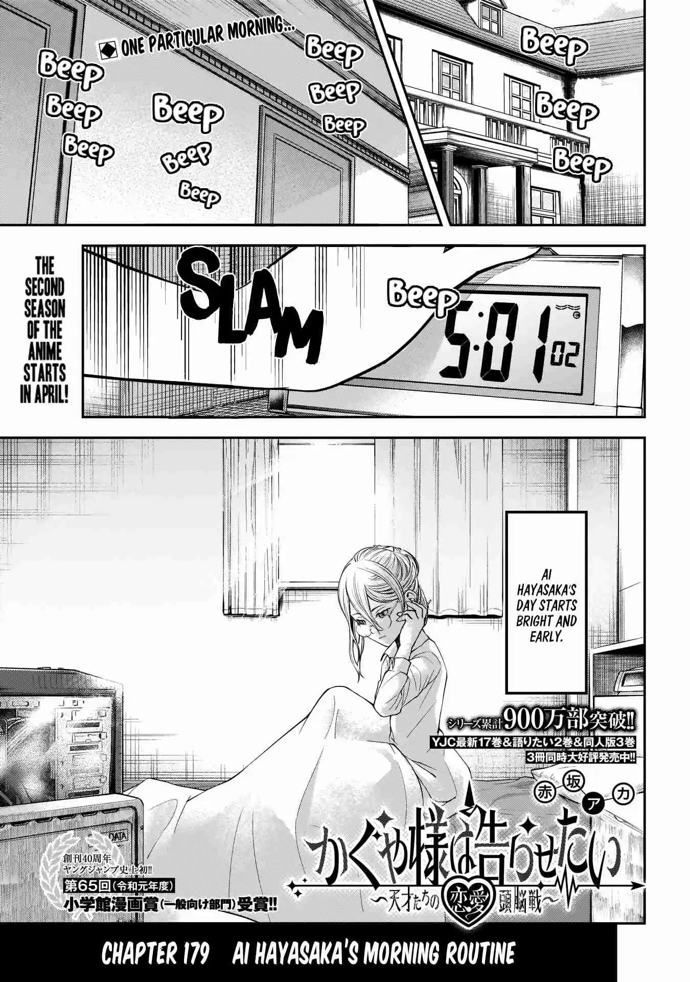 Kaguya Wants to be Confessed To: The Geniuses' War of Love and Brains 179.1