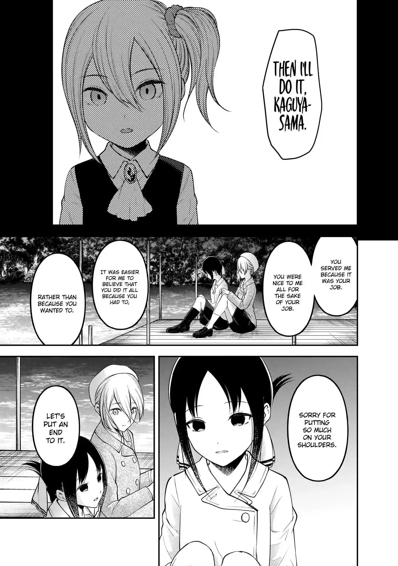 Kaguya Wants to be Confessed To: The Geniuses' War of Love and Brains 186