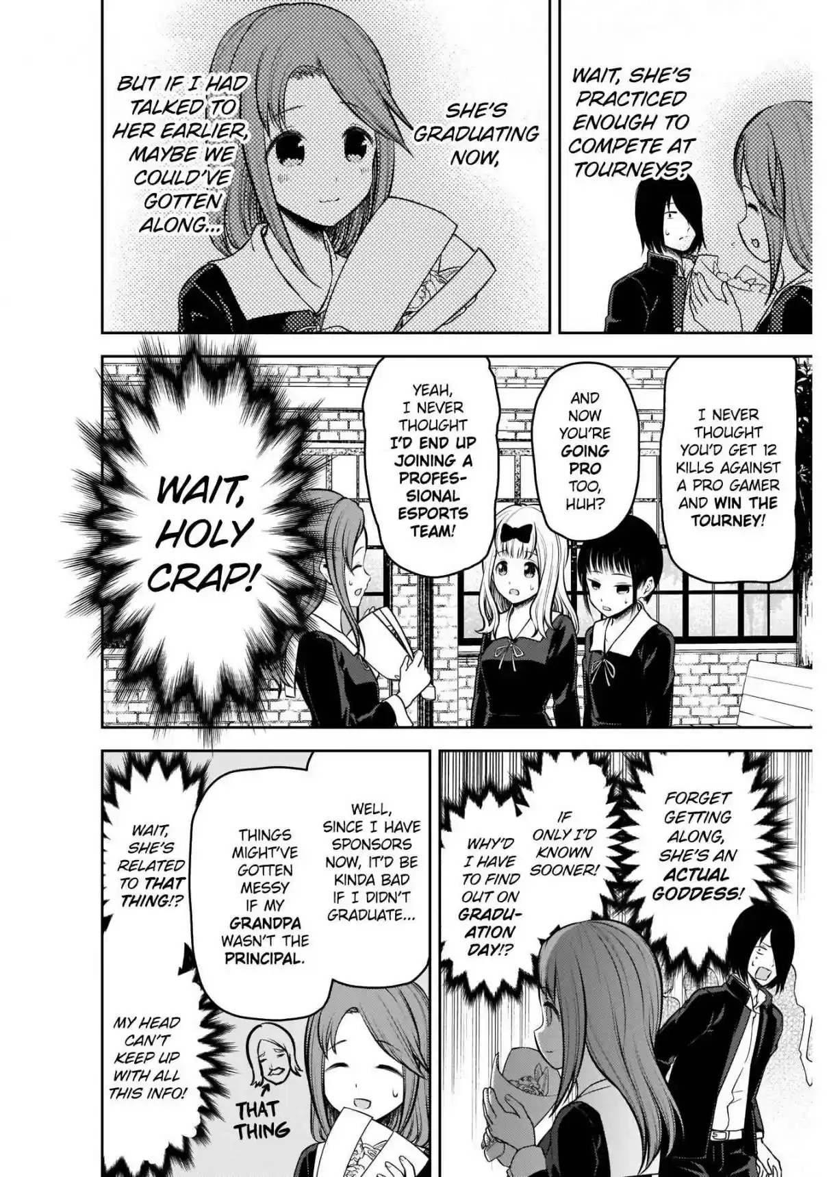 Kaguya Wants to be Confessed To: The Geniuses' War of Love and Brains Ch. 202 Shuchiin Academy Wants to See Them Off