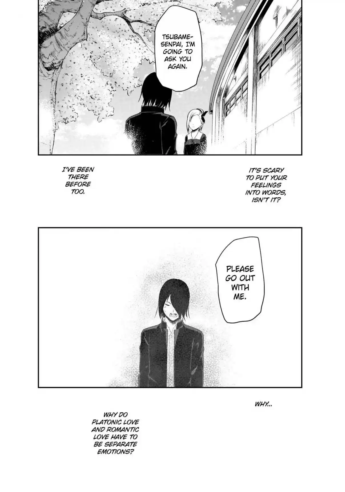 Kaguya Wants to be Confessed To: The Geniuses' War of Love and Brains Ch. 203 Tsubame Koyasu and Yu Ishigami