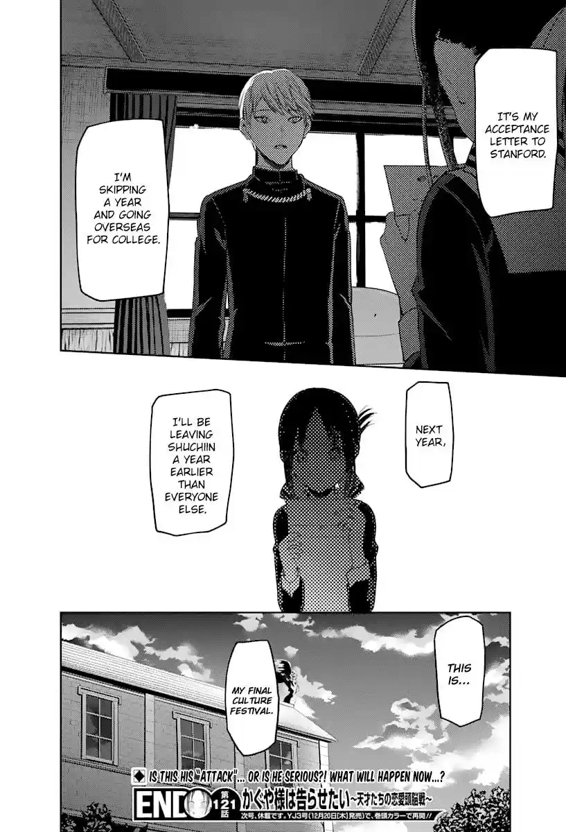 Kaguya Wants to be Confessed To: The Geniuses' War of Love and Brains Ch.131