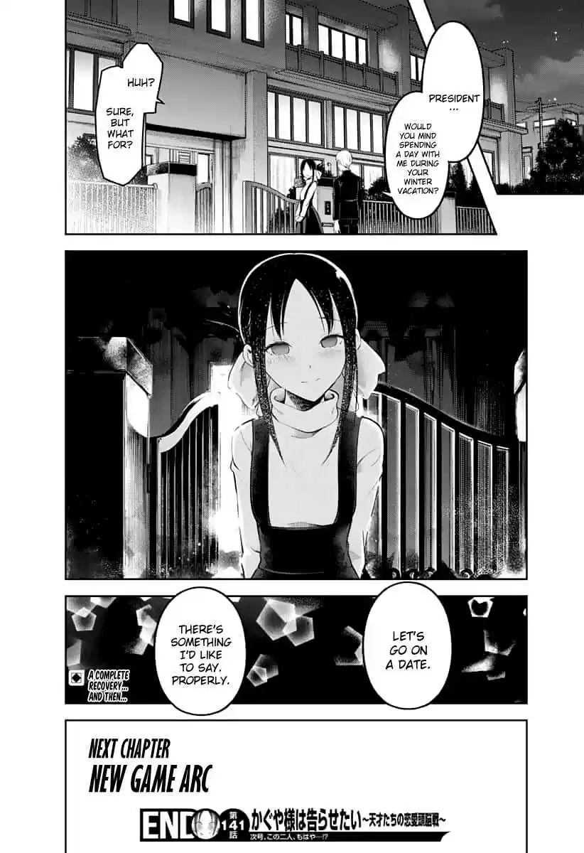 Kaguya Wants to be Confessed To: The Geniuses' War of Love and Brains Ch.151