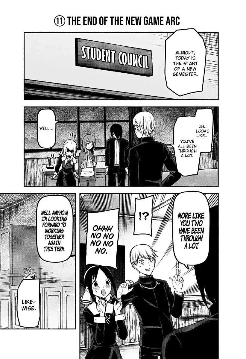 Kaguya Wants to be Confessed To: The Geniuses' War of Love and Brains Ch.162