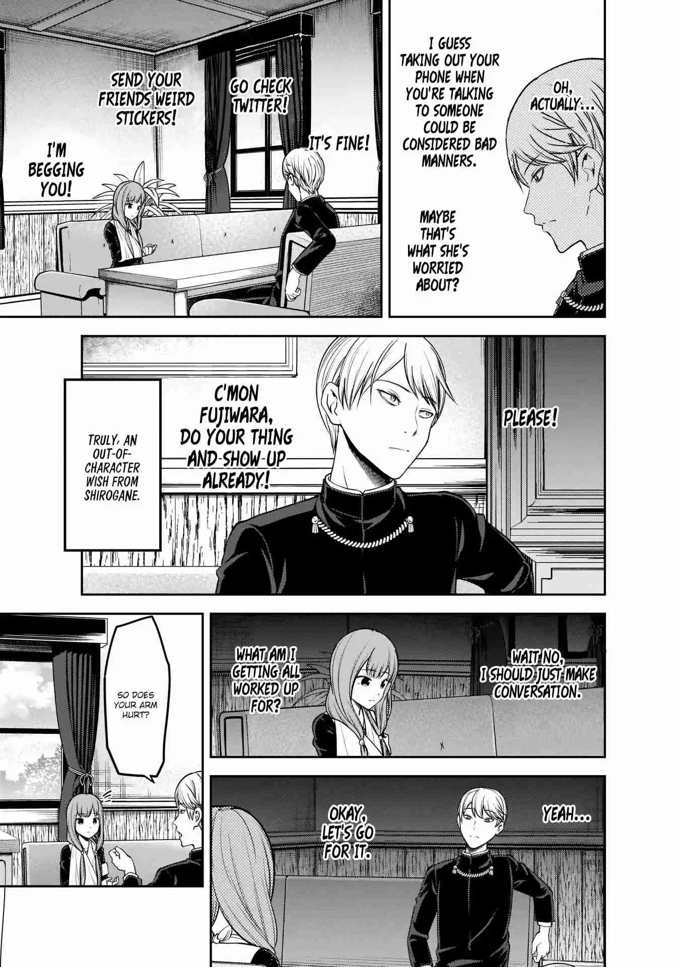 Kaguya Wants to be Confessed To: The Geniuses' War of Love and Brains Ch.165