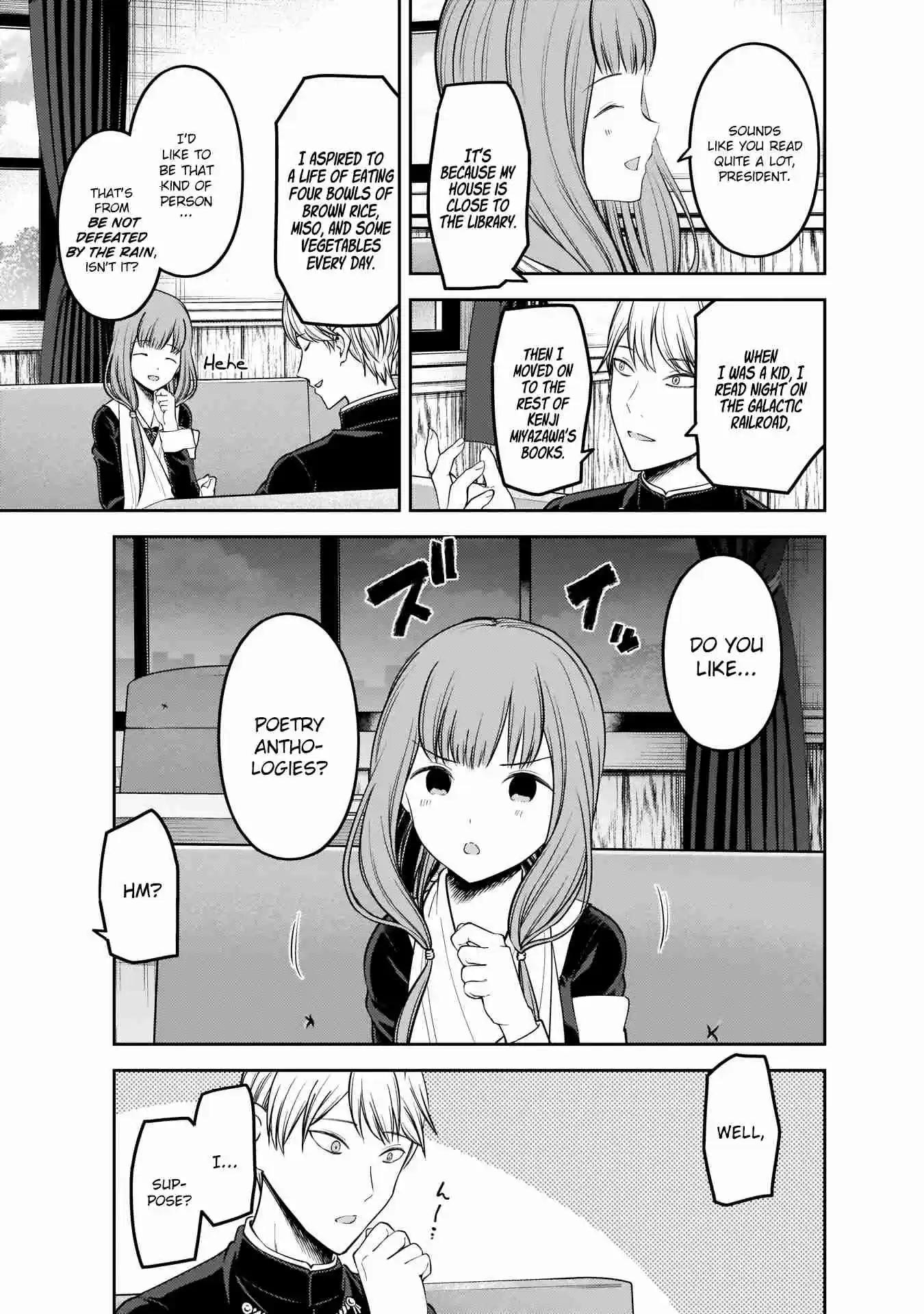 Kaguya Wants to be Confessed To: The Geniuses' War of Love and Brains Ch.165