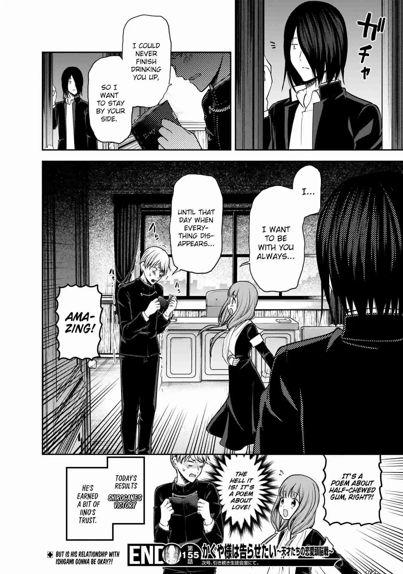 Kaguya Wants to be Confessed To: The Geniuses' War of Love and Brains Ch.165
