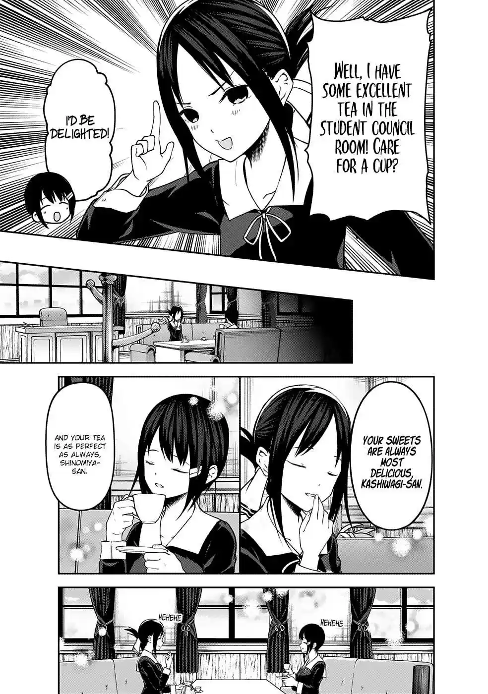 Kaguya Wants to be Confessed To: The Geniuses' War of Love and Brains Ch.167