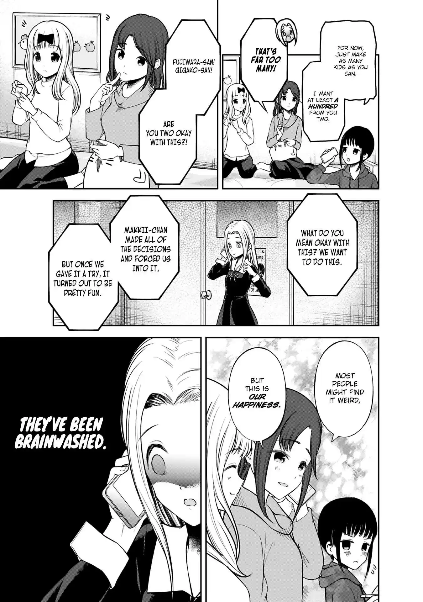 Kaguya Wants to be Confessed To: The Geniuses' War of Love and Brains Ch.171