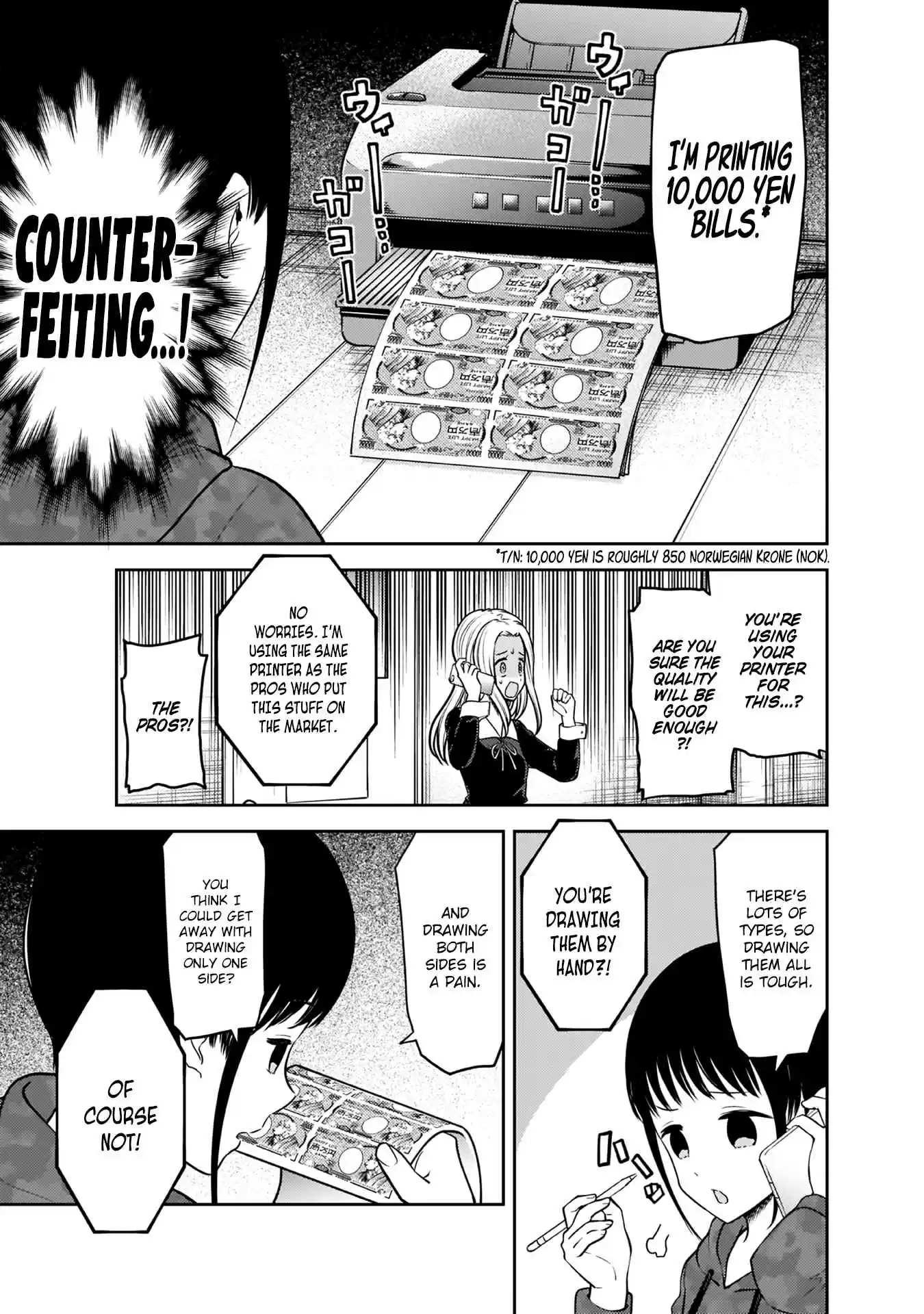 Kaguya Wants to be Confessed To: The Geniuses' War of Love and Brains Ch.171