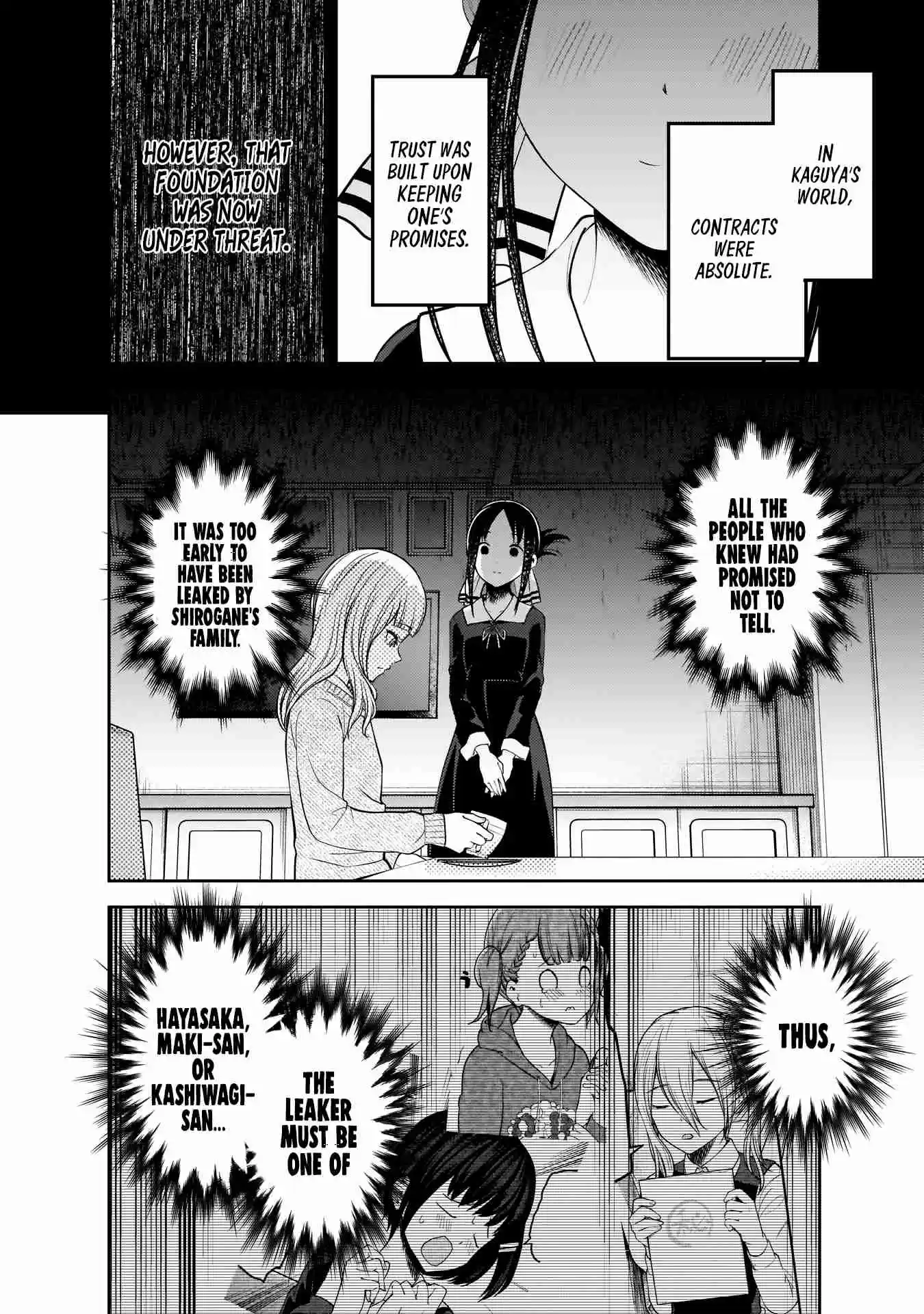 Kaguya Wants to be Confessed To: The Geniuses' War of Love and Brains Ch.172