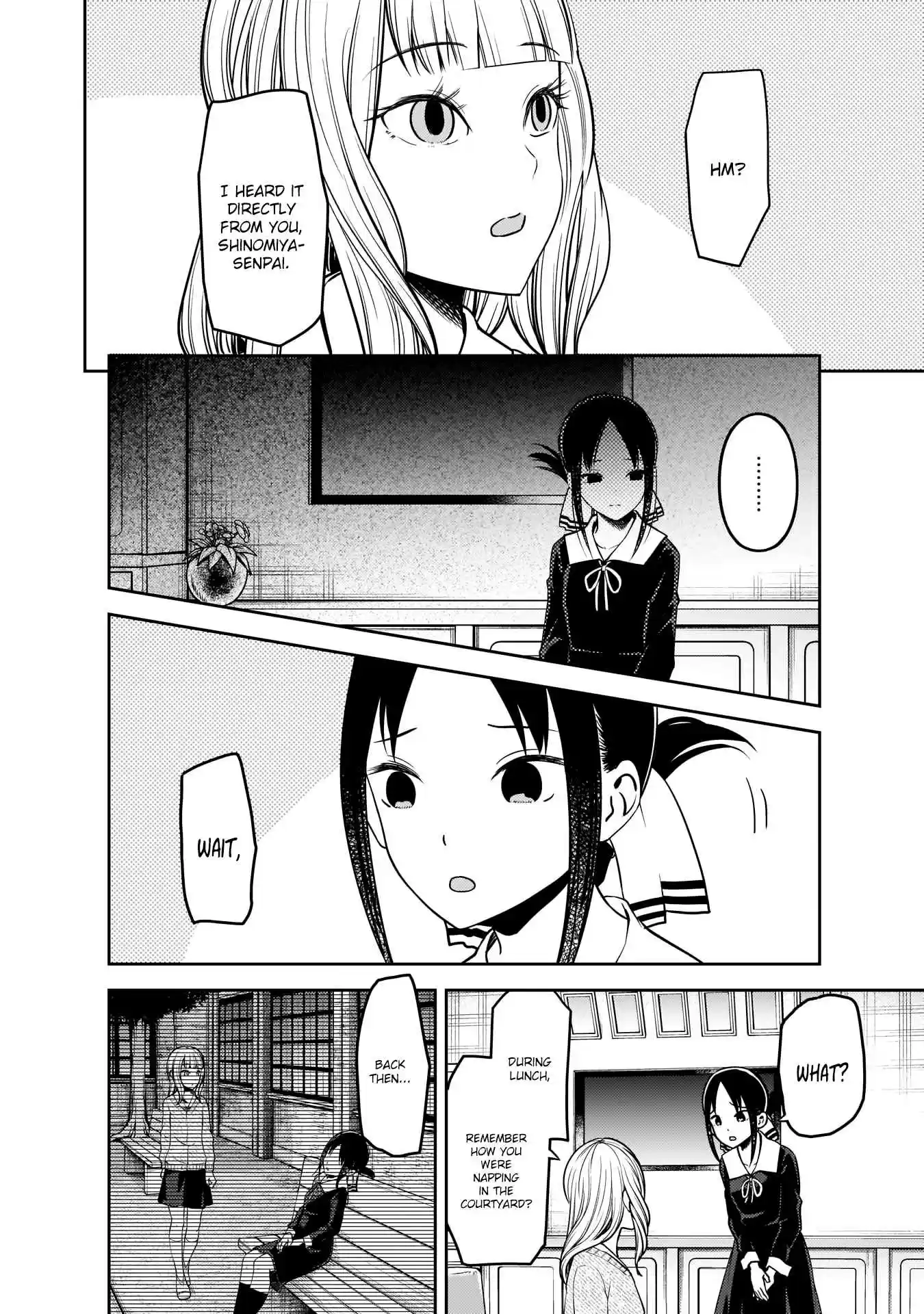 Kaguya Wants to be Confessed To: The Geniuses' War of Love and Brains Ch.172