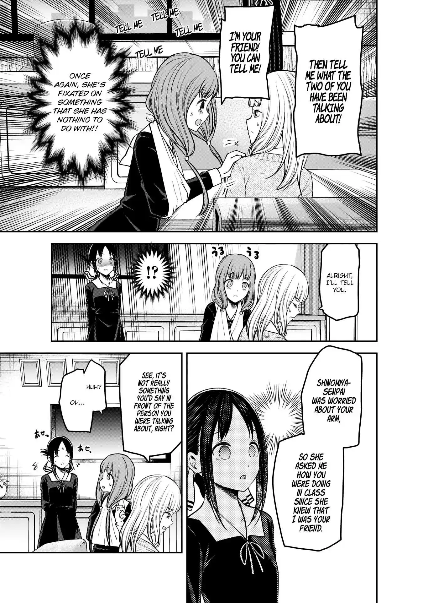 Kaguya Wants to be Confessed To: The Geniuses' War of Love and Brains Ch.172