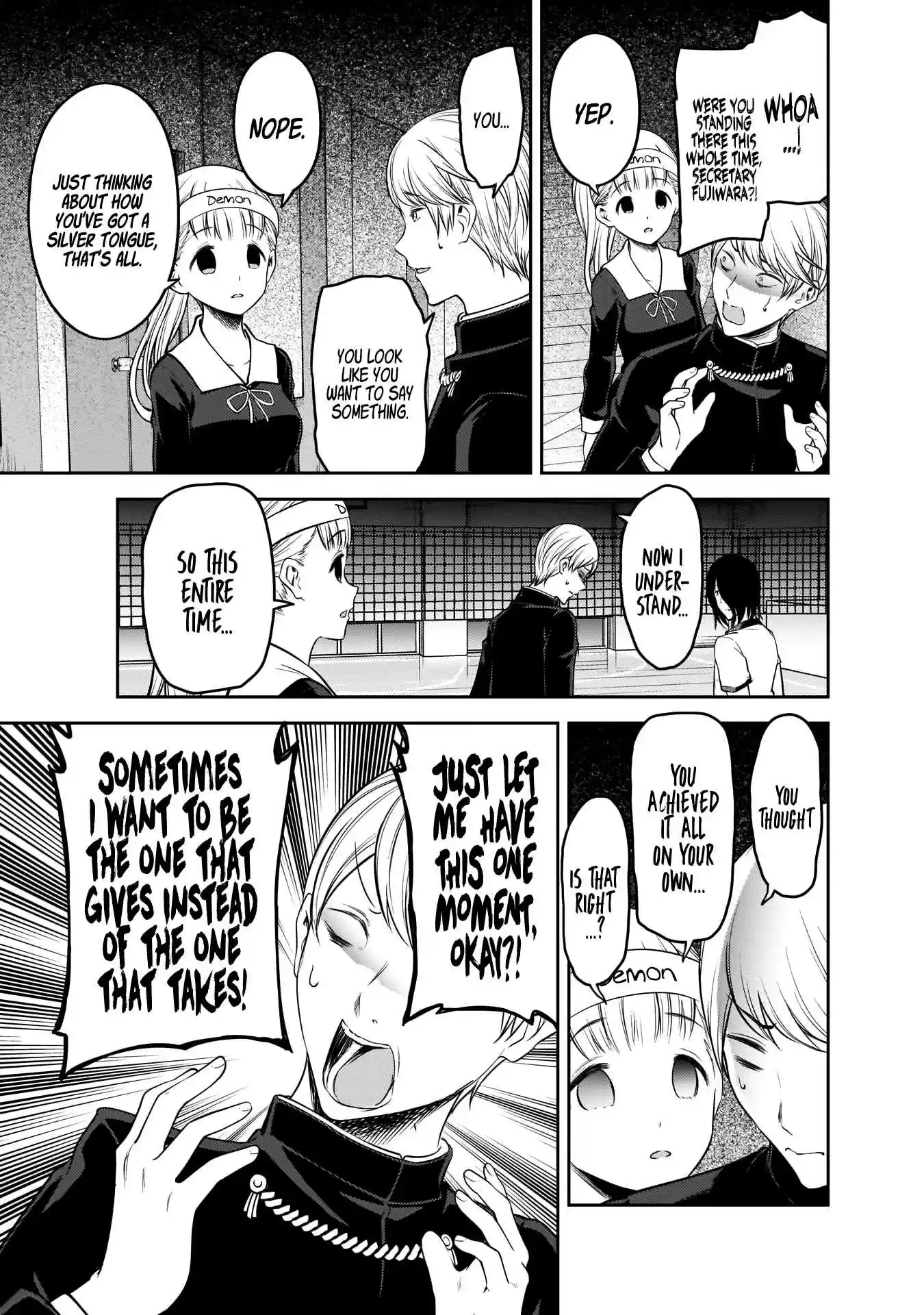 Kaguya Wants to be Confessed To: The Geniuses' War of Love and Brains Ch.176