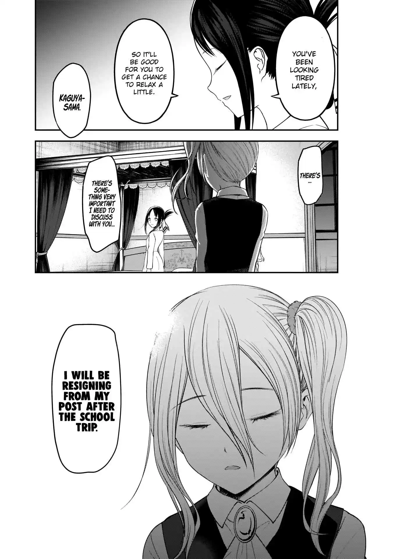 Kaguya Wants to be Confessed To: The Geniuses' War of Love and Brains Ch.179.5