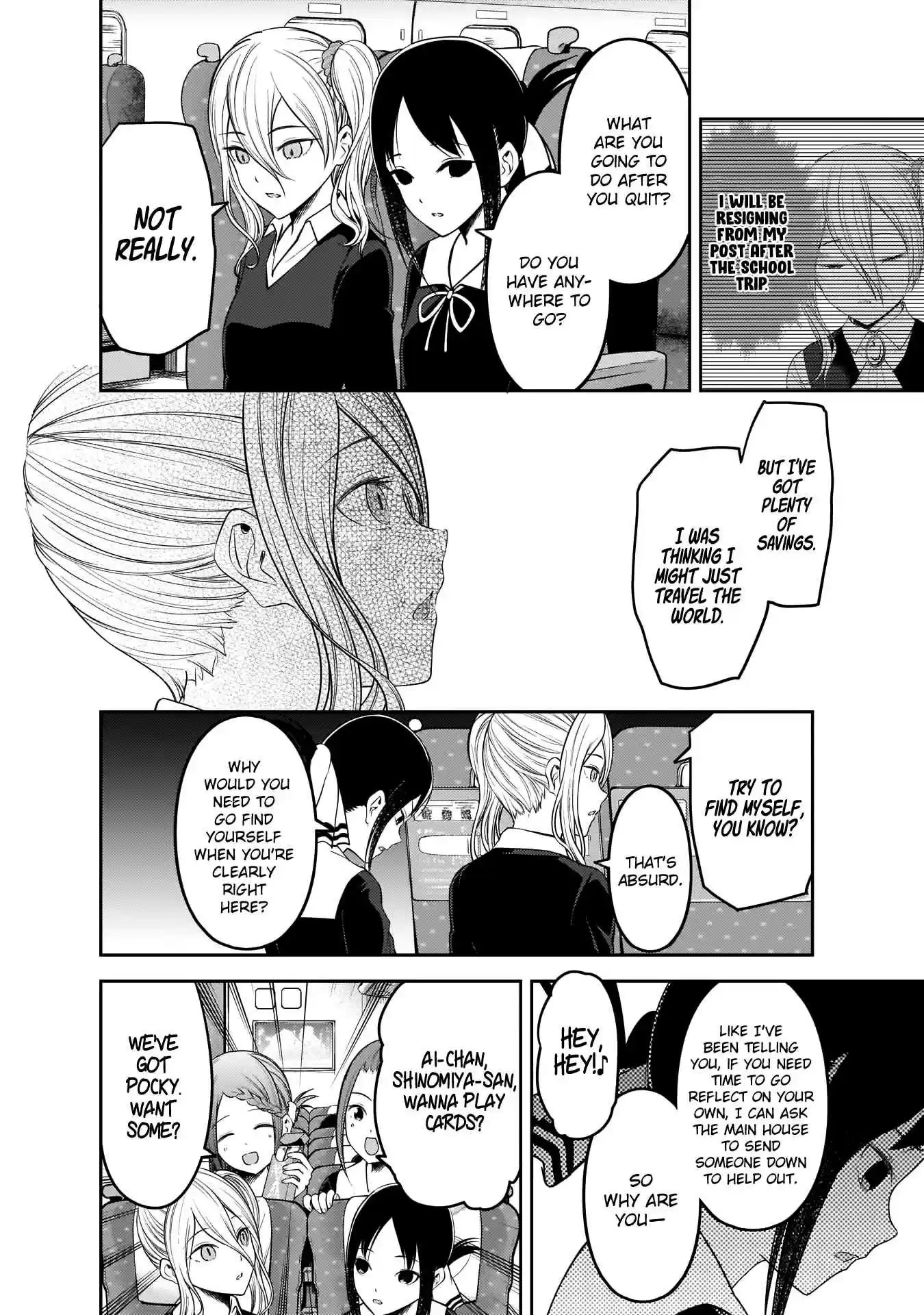 Kaguya Wants to be Confessed To: The Geniuses' War of Love and Brains Ch.180