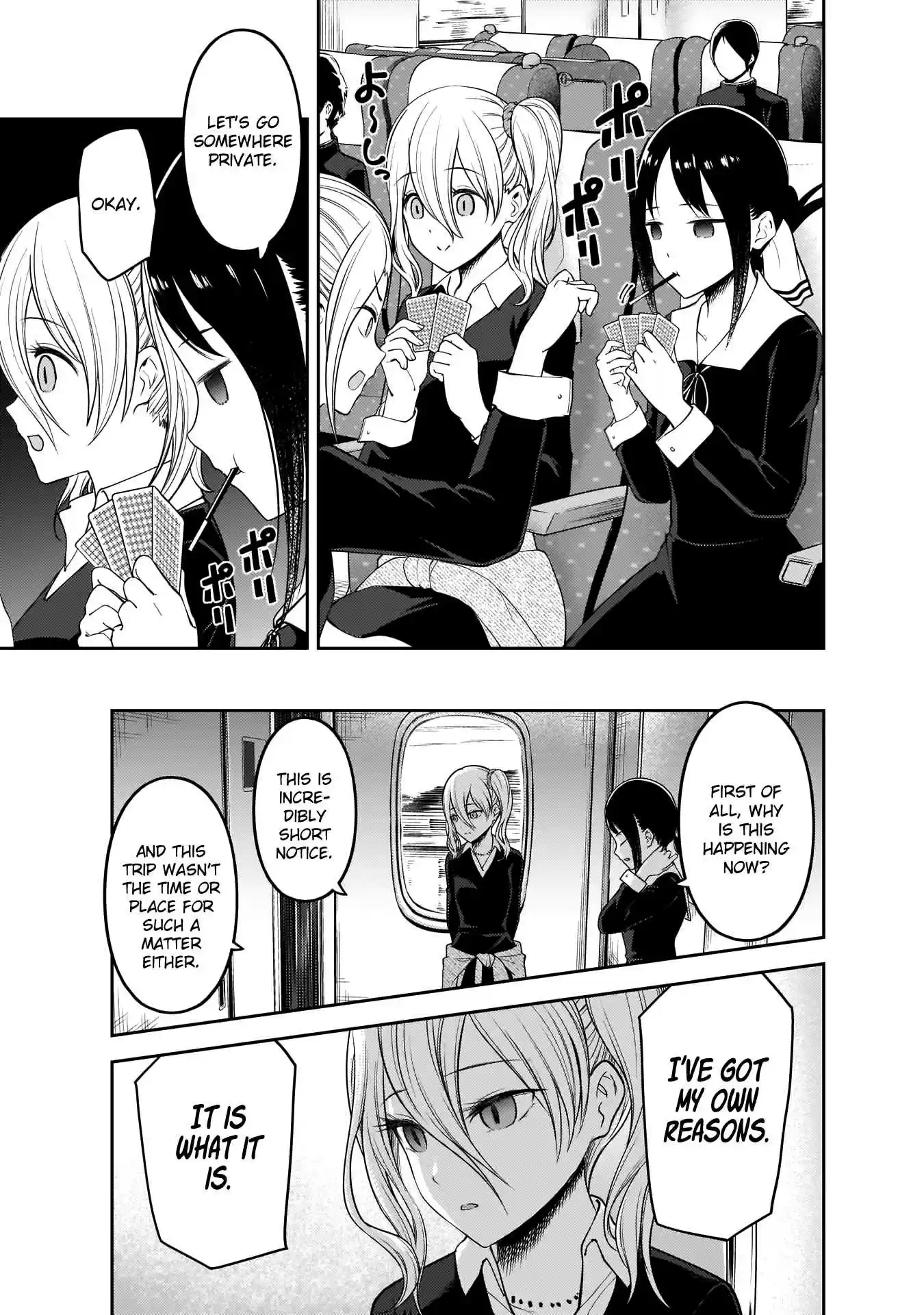 Kaguya Wants to be Confessed To: The Geniuses' War of Love and Brains Ch.180
