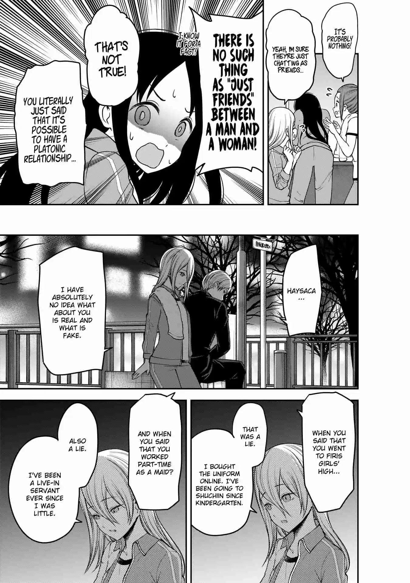 Kaguya Wants to be Confessed To: The Geniuses' War of Love and Brains Ch.182