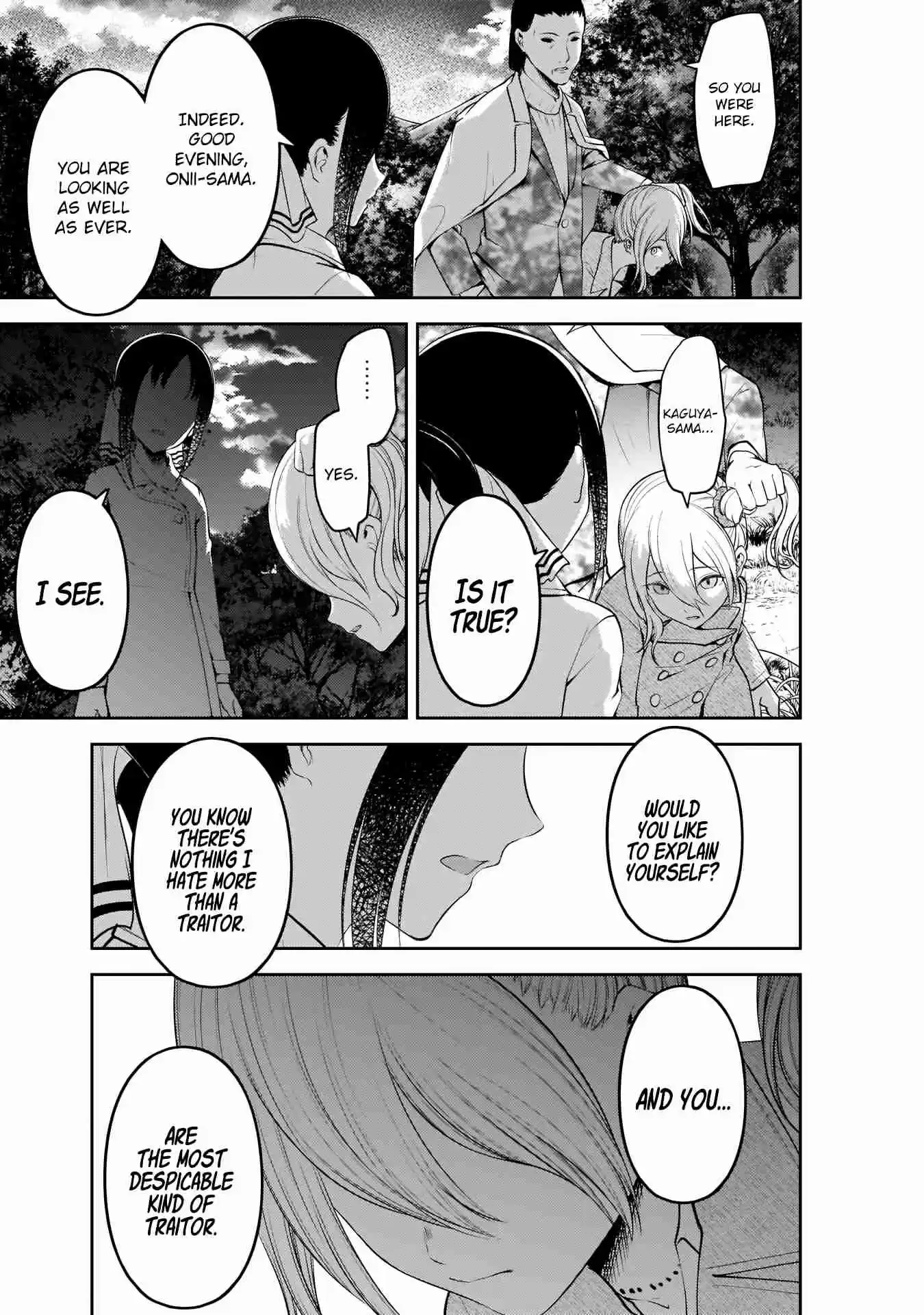 Kaguya Wants to be Confessed To: The Geniuses' War of Love and Brains Ch.185