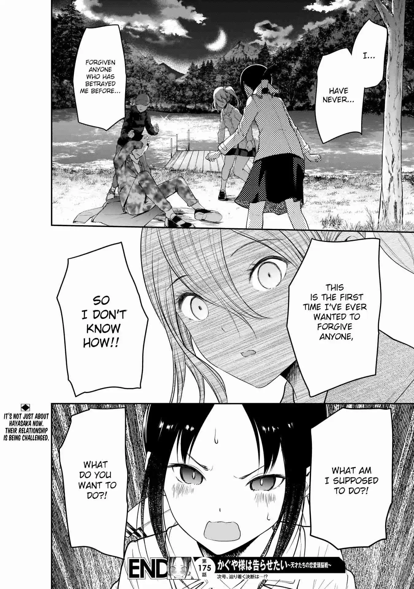 Kaguya Wants to be Confessed To: The Geniuses' War of Love and Brains Ch.185