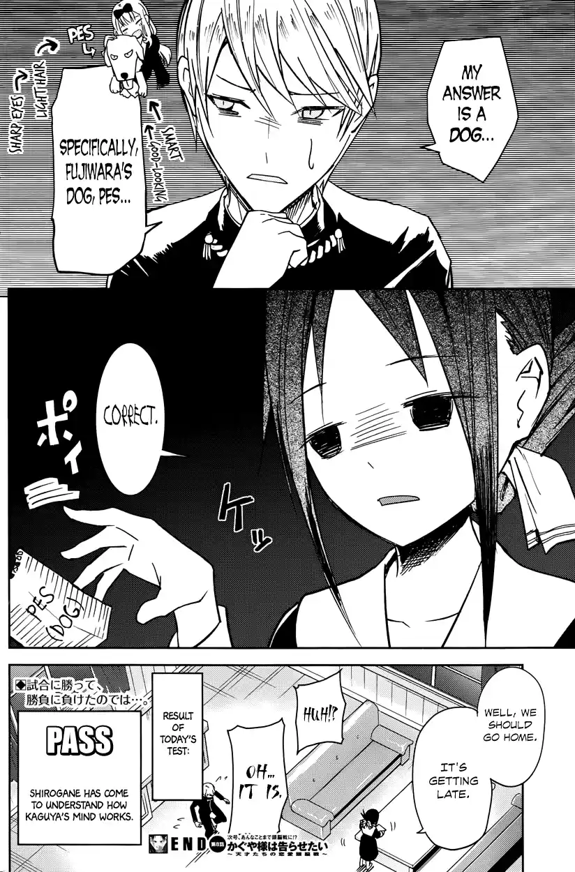 Kaguya Wants to be Confessed To: The Geniuses' War of Love and Brains Vol.1 Ch.8