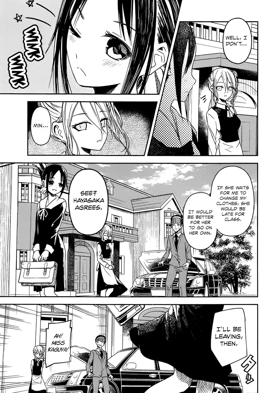 Kaguya Wants to be Confessed To: The Geniuses' War of Love and Brains Vol.1 Ch.9