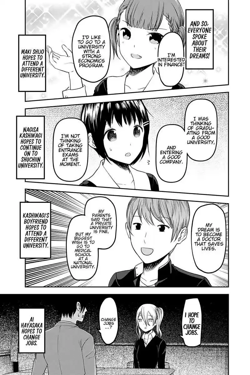 Kaguya Wants to be Confessed To: The Geniuses' War of Love and Brains Vol.11 Ch.111