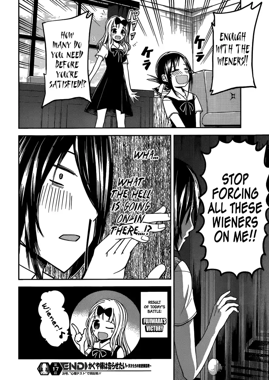 Kaguya Wants to be Confessed To: The Geniuses' War of Love and Brains Vol.3 Ch.27