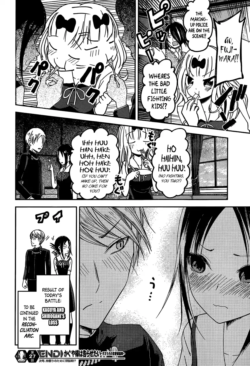 Kaguya Wants to be Confessed To: The Geniuses' War of Love and Brains Vol.4 Ch.37