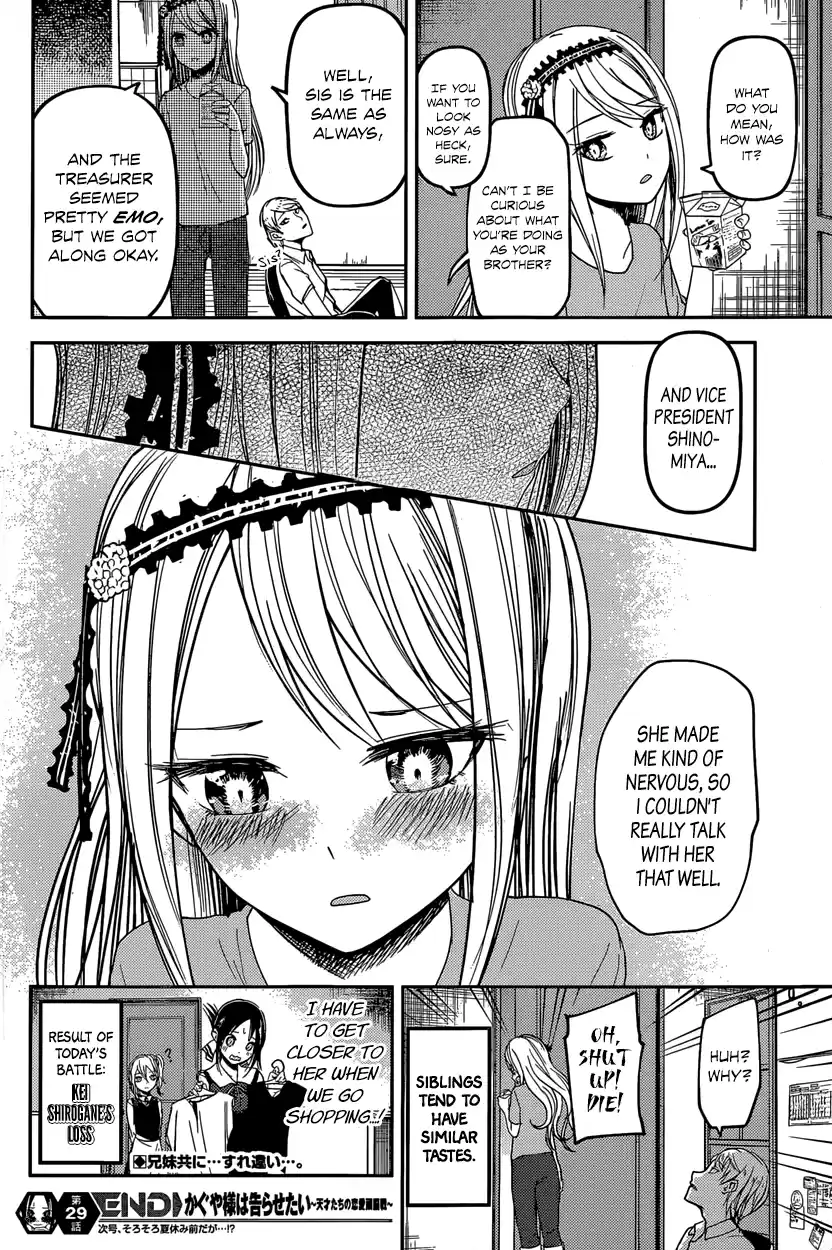 Kaguya Wants to be Confessed To: The Geniuses' War of Love and Brains Vol.4 Ch.39