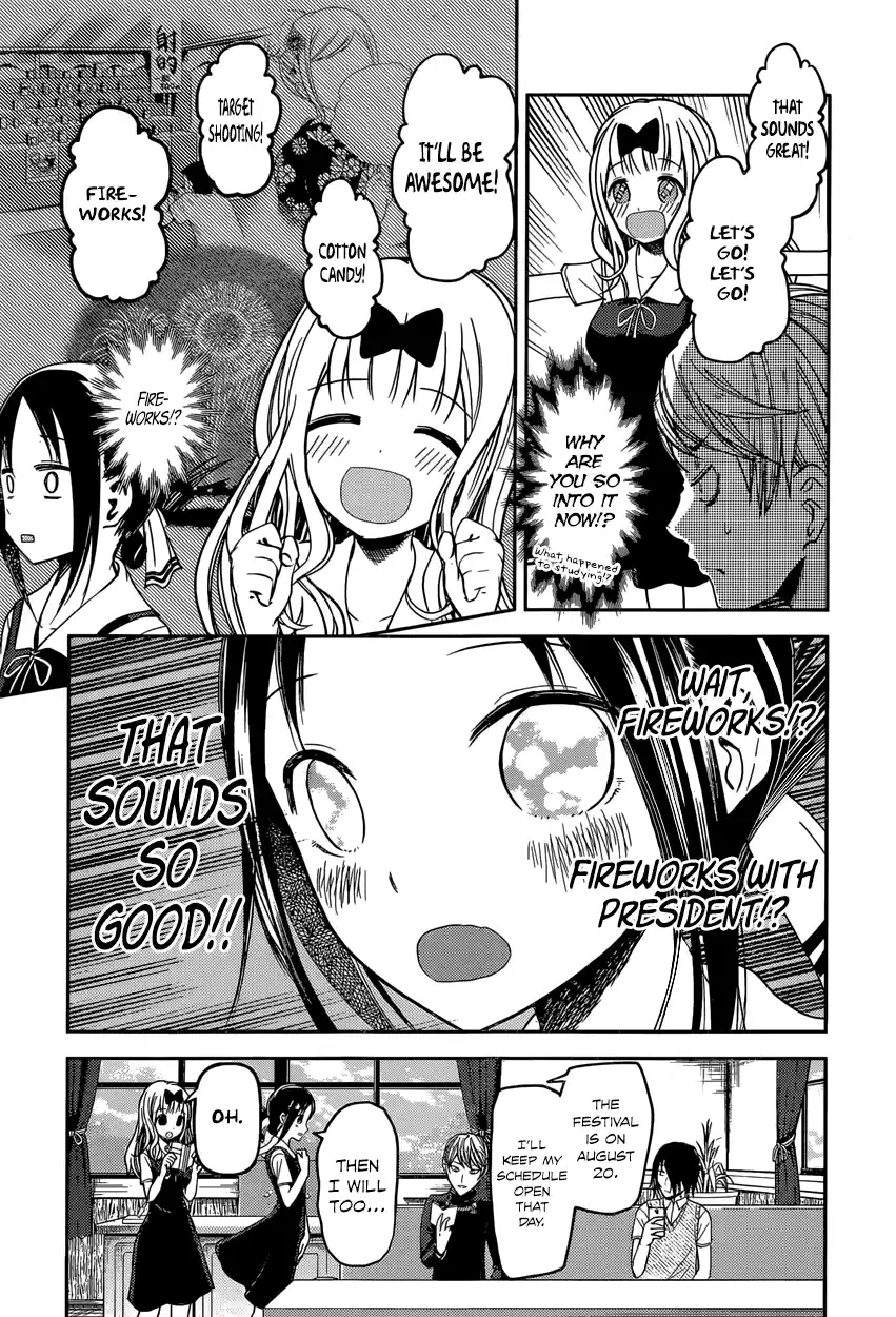Kaguya Wants to be Confessed To: The Geniuses' War of Love and Brains Vol.4 Ch.40