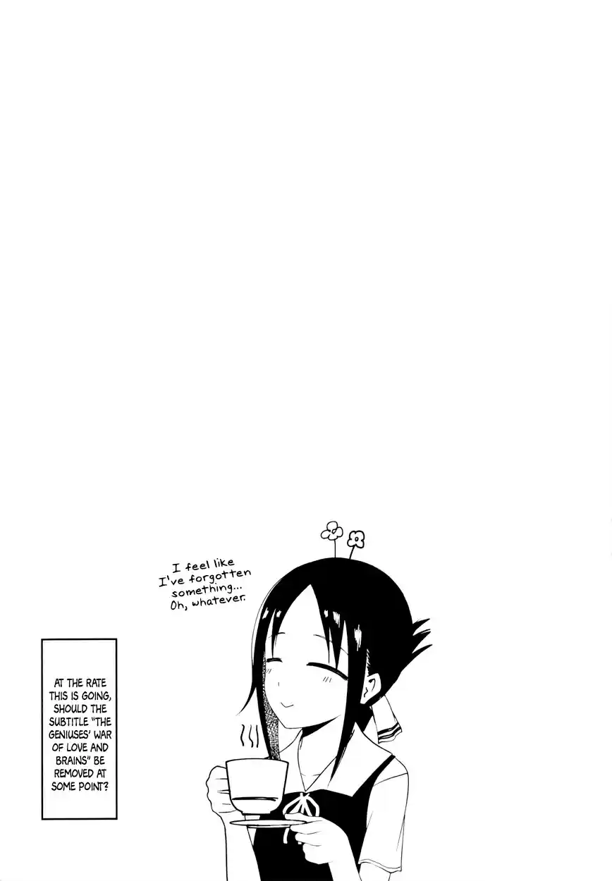 Kaguya Wants to be Confessed To: The Geniuses' War of Love and Brains Vol.4 Ch.40.5