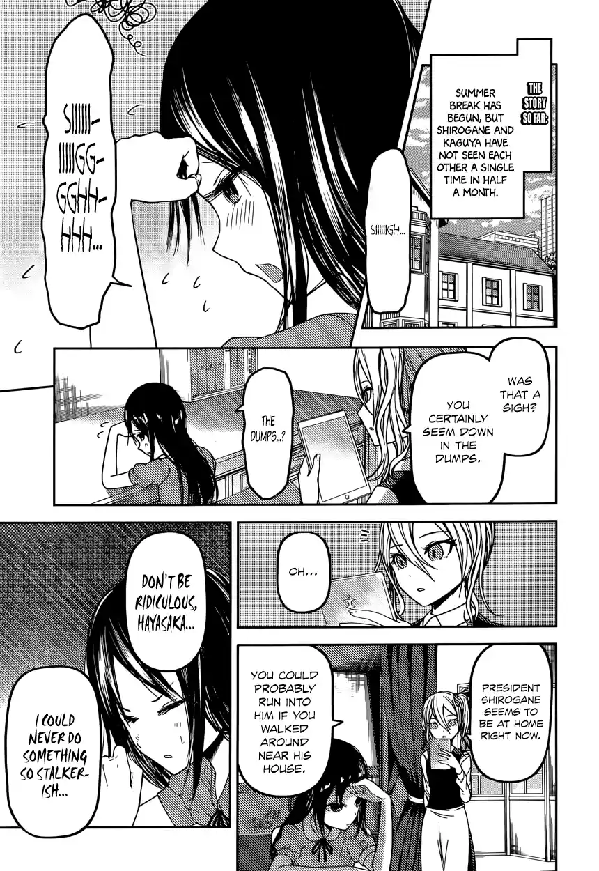 Kaguya Wants to be Confessed To: The Geniuses' War of Love and Brains Vol.5 Ch.42