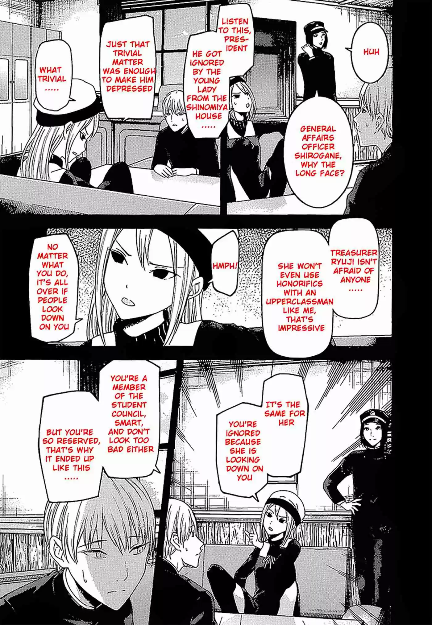 Kaguya Wants to be Confessed To: The Geniuses' War of Love and Brains Vol.[DELETED] Ch.147
