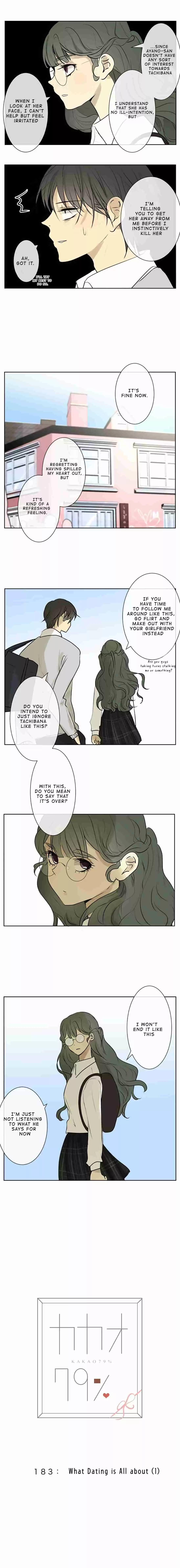 KAKAO 79% Ch. 183 What Dating Is All about (1)