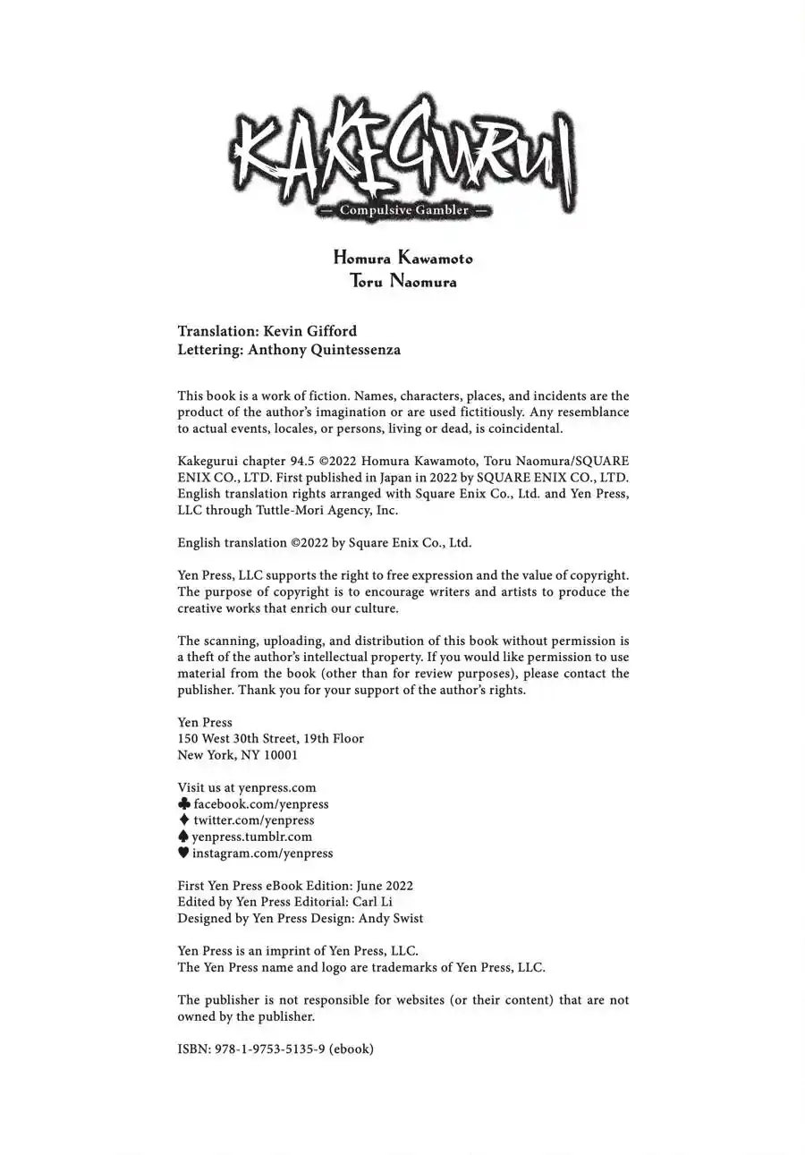 Kakegurui Chapter 94.5